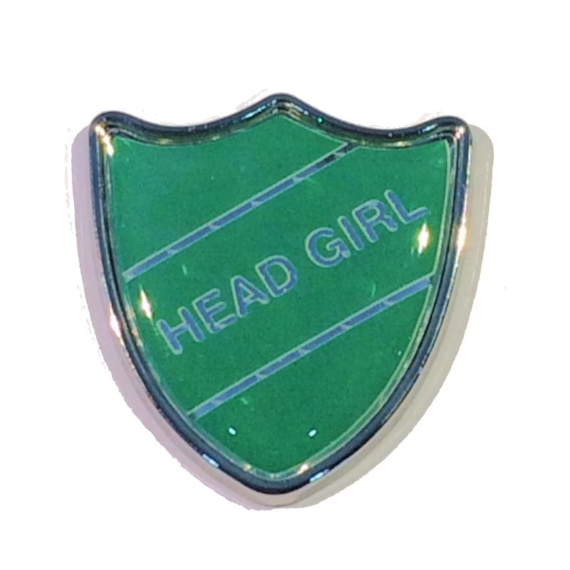 HEAD GIRL shield badge